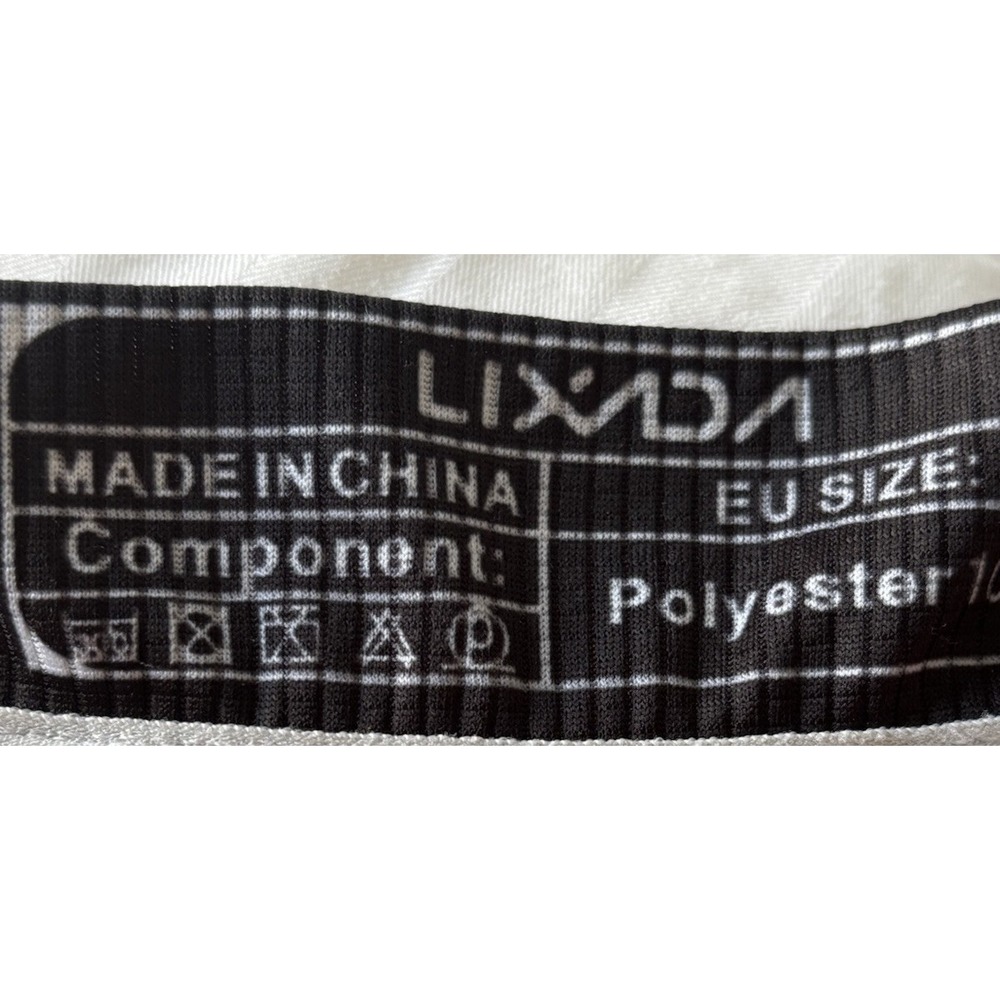 Lixada Mens Pro Functional Cycling Jersey Red Black White Size EU S Small Zip Up - Picture 9 of 12